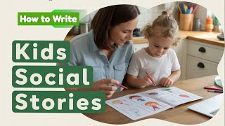 How To Write Social Stories For Kids With Autism!