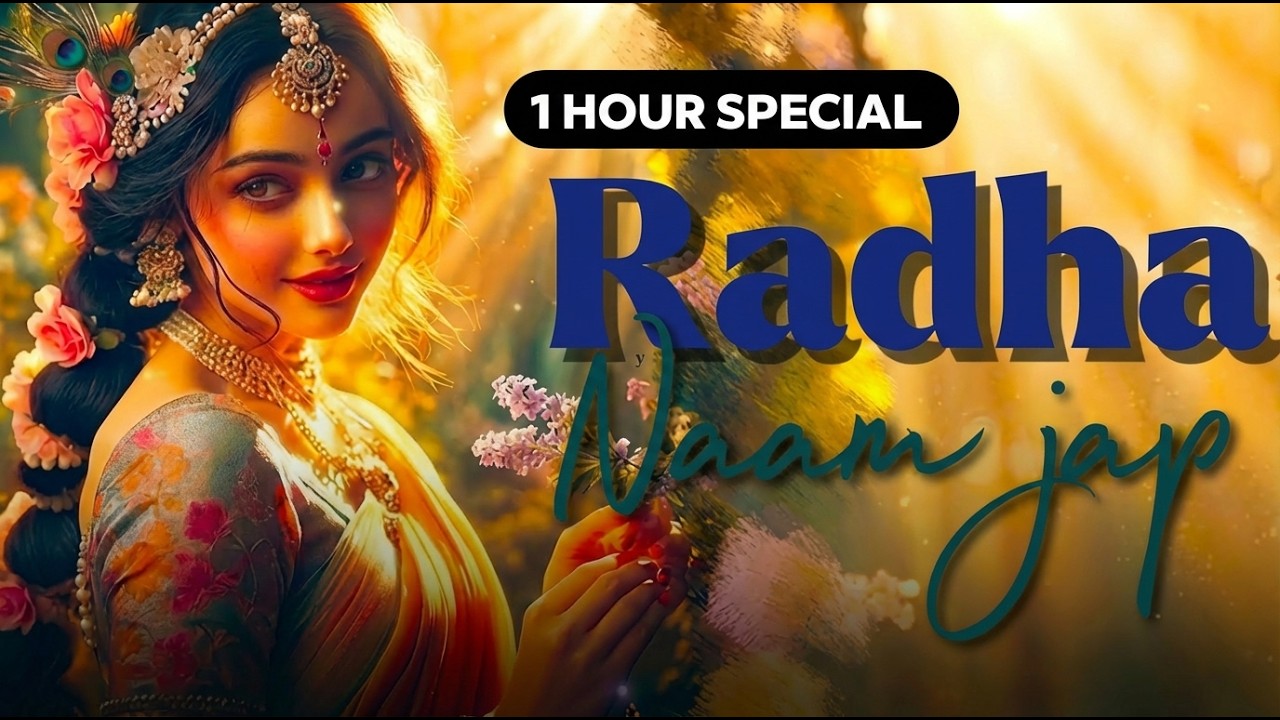 1 Hrs. Special अखंड श्री राधा नाम जप || Shri Radha Naam Jaap 11000 Times Radha Naam Dhun