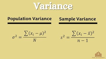 How to Calculate Variance