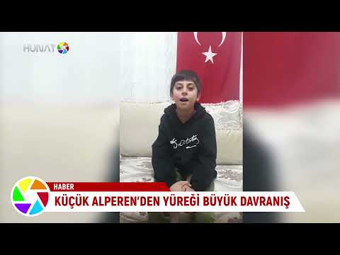 KÜÇÜK ALPEREN'DEN YÜREĞİ