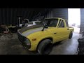 Building cowl hood for the Toyota pickup