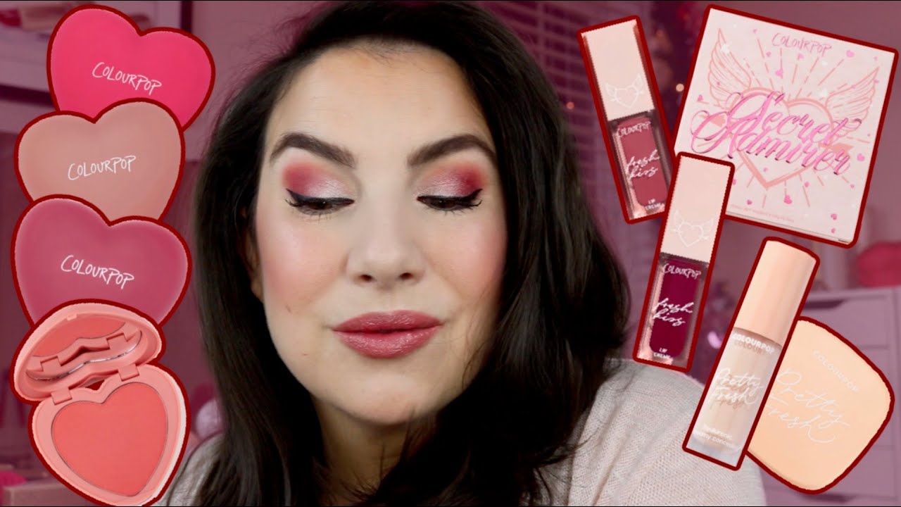 FULL FACE of COLOURPOP... Secret Admirer Collection Review & More