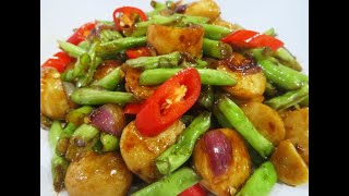 Sayur Kacang Buncis Masak Bebola ♥