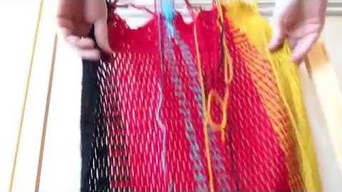 false circular warp in språng