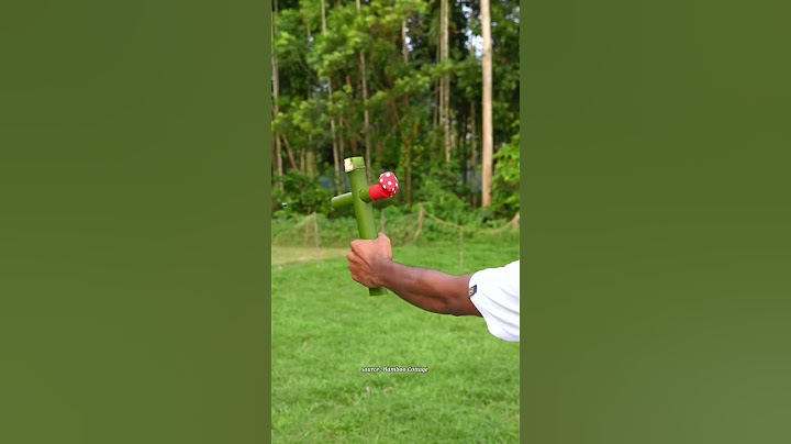 Tembak Gelas Pake Bambu, Gak Nyangka Hasilnya #bamboo #bambooart #shortvideo #shorts