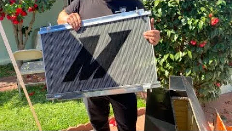 350z Mishimoto Radiator Install