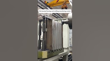 Horizontal boring and milling machining center#tornado #machine #cnc