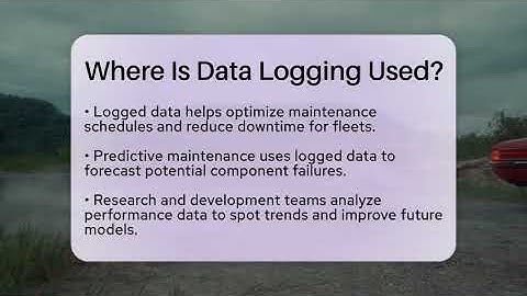 Where Is Data Logging Used? - Car Performance Pros