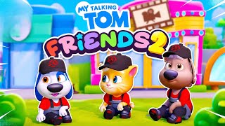 My Talking Tom Friends 2 Gameplay Part 235 - They've Become Chef (Android/iOS) screenshot 1