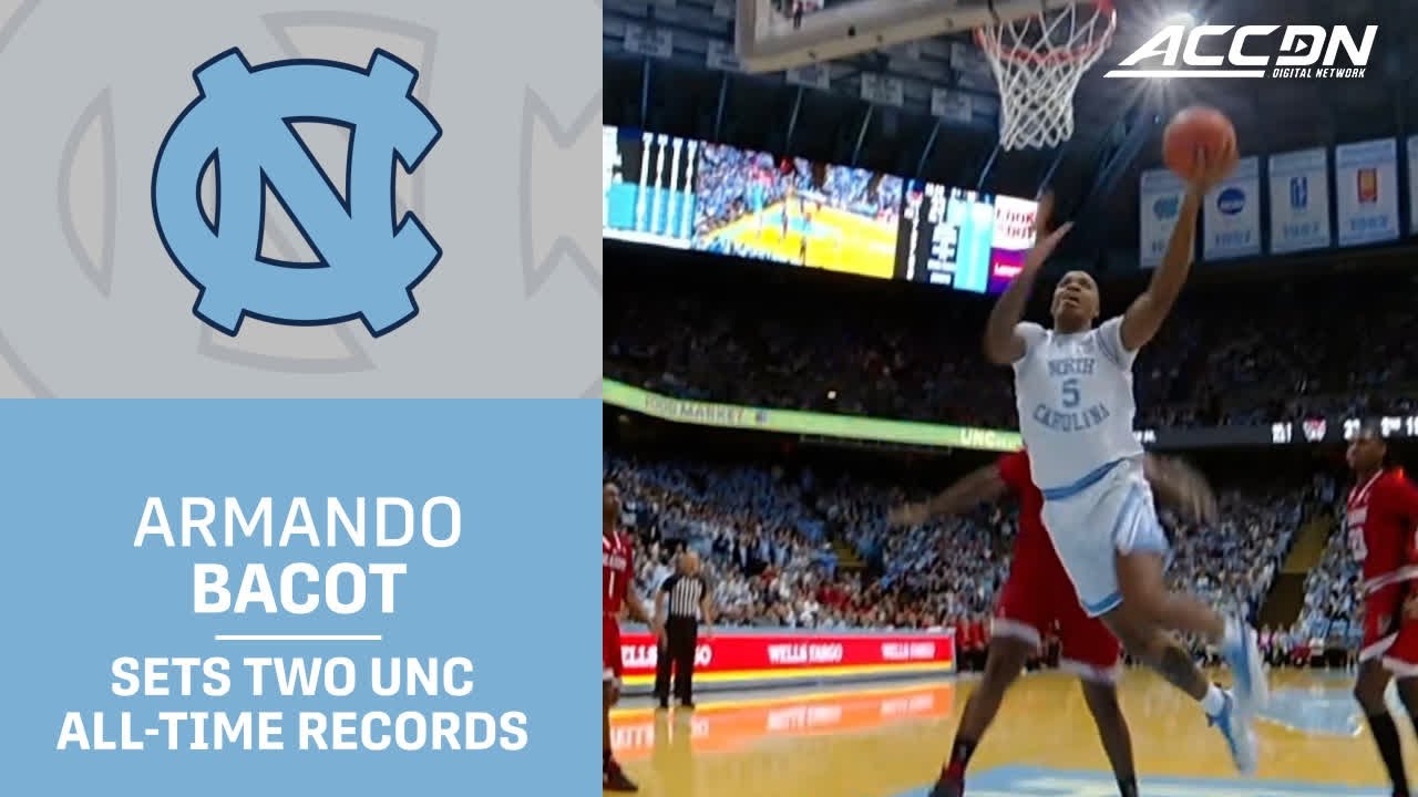 Video: Armando Bacot Becomes UNC's All-Time Rebound and Double-Doubles Record Holder