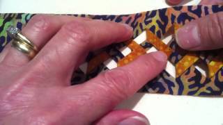 Make A Double Diamond Bookmark