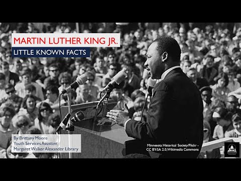Martin Luther King Jr. Virtual Celebration for All Ages by Alexander Library - January 15, 2021
