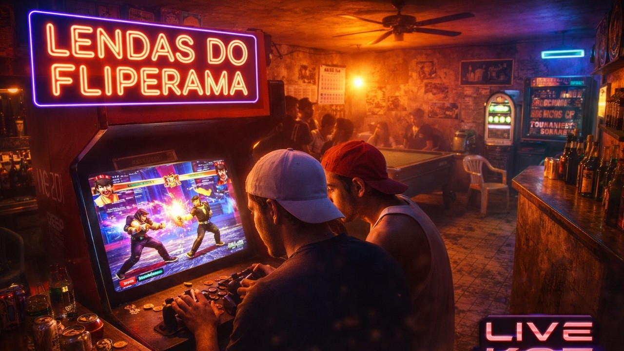 🔥 KOF LEGACY – LENDAS DO FLIPERAMA AO VIVO 🔥 #kof97 #kof98 #kof2002 #liveretro