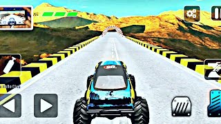 Mega Monster Truck Ramp Impossible Jump Simulator - Extreme 4x4 Truck Game - Android GamePlay#1 screenshot 5