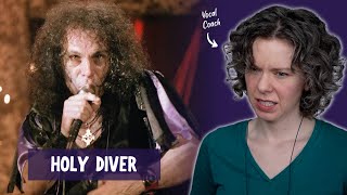 First time hearing Dio's 'Holy Diver'  Reaction and Vocal Analysis