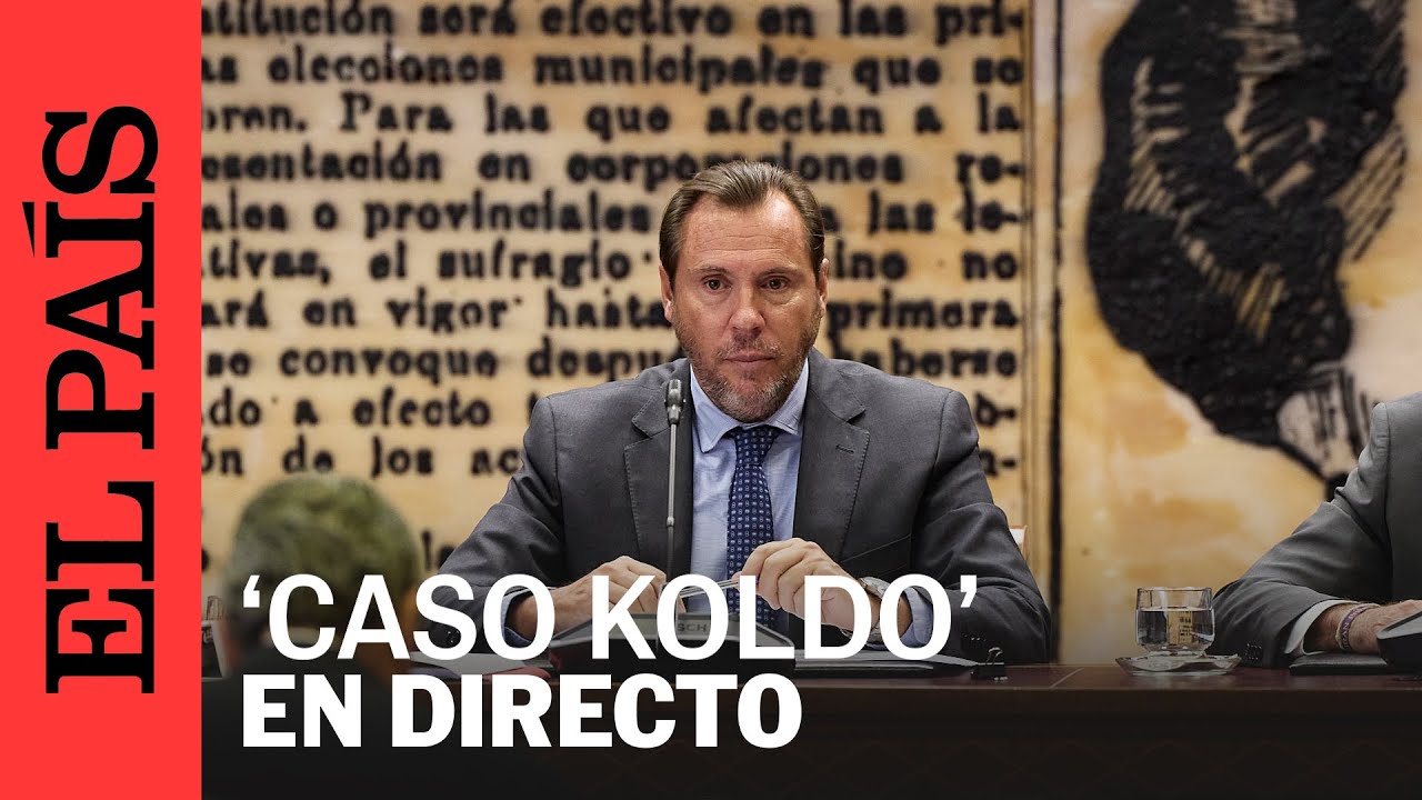 DIRECTO | Óscar Puente comparece en la Comisión del Senado por el 'Caso Koldo' | EL PAÍS