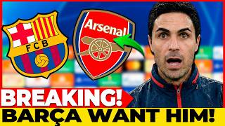 🚨BREAKING!  BARCELONA WANT ARSENAL’S £45M STAR!    TIMBER FINAL UPDATE!