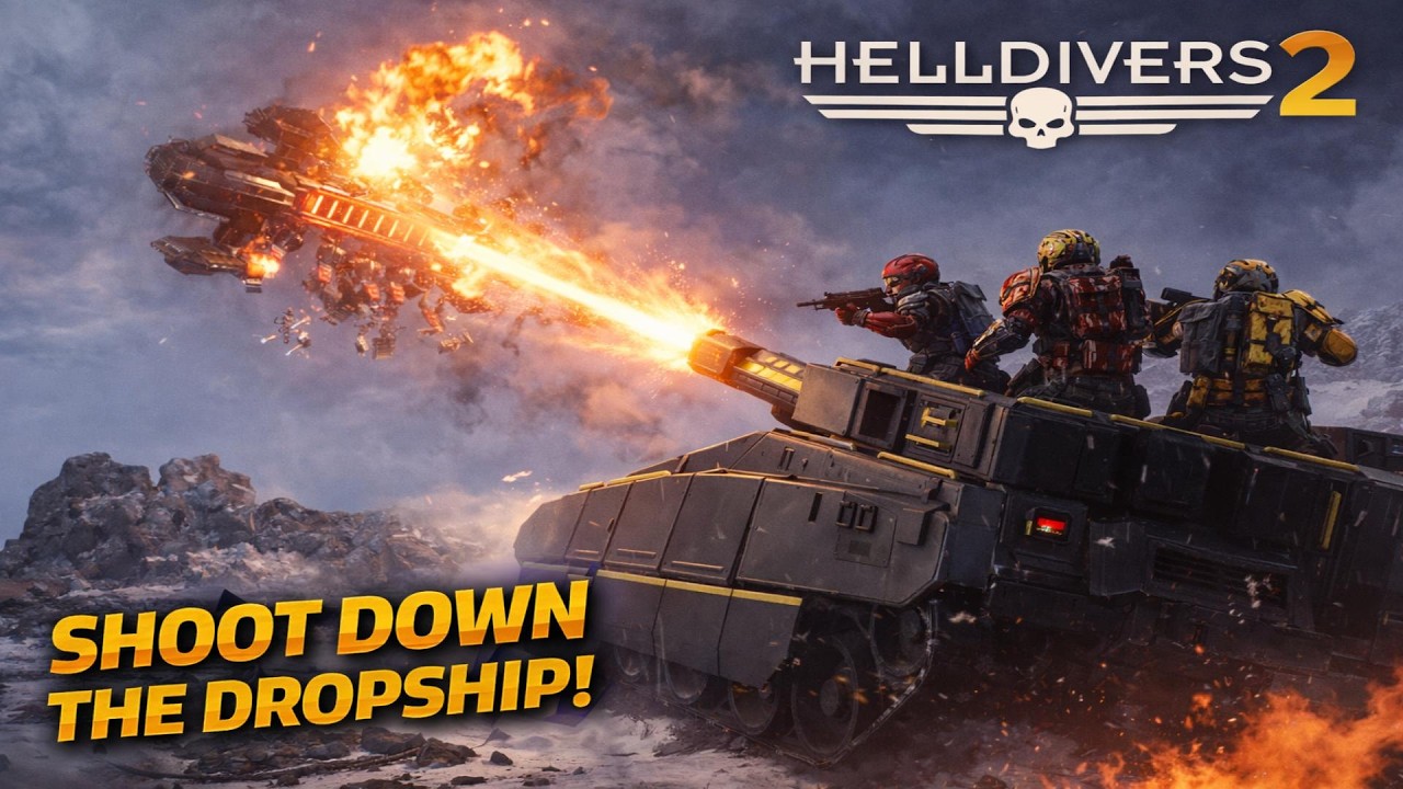They Sent Reinforcements… We Shot Them Out of the Sky | Helldivers 2 ...