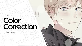 How To Color Correction Video on Phone - Vlog Elf Tutorial 💜✨ screenshot 4