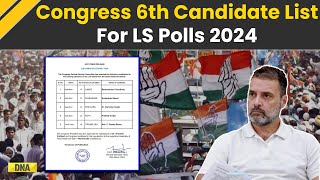 Lok Sabha Elections 2024: Congress Releases Sixth List Of 5 Candidates | Rahul Gandhi