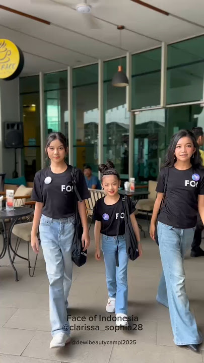 Bootcamps Face of Indonesia. Coaching Models #faceofindonesia #kidsasianmodel #clarissasophia