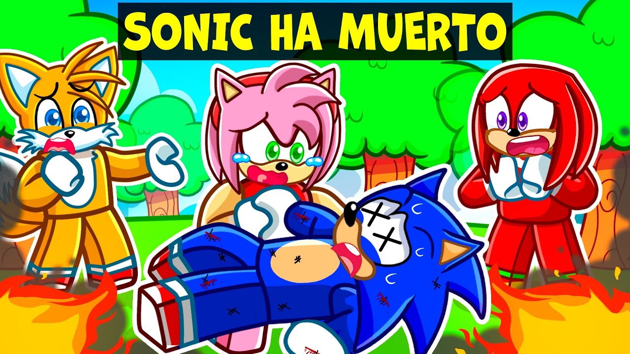 El DÍA que Sonic MURIÓ en Roblox SNAPCHAT...
