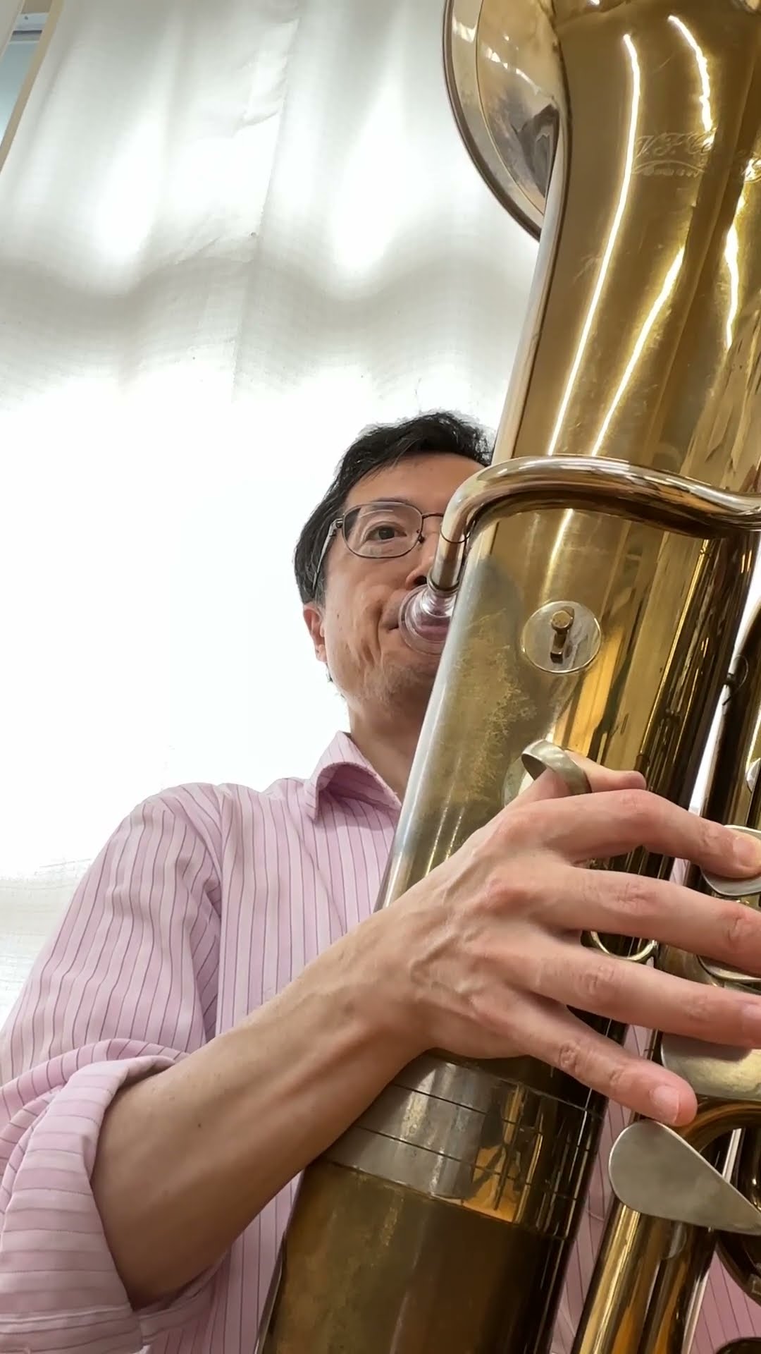 チューバ】C Dur scale tuba - YouTube