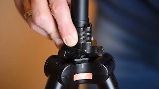 Velbon UT 43D II  tripod - Review and stability test!