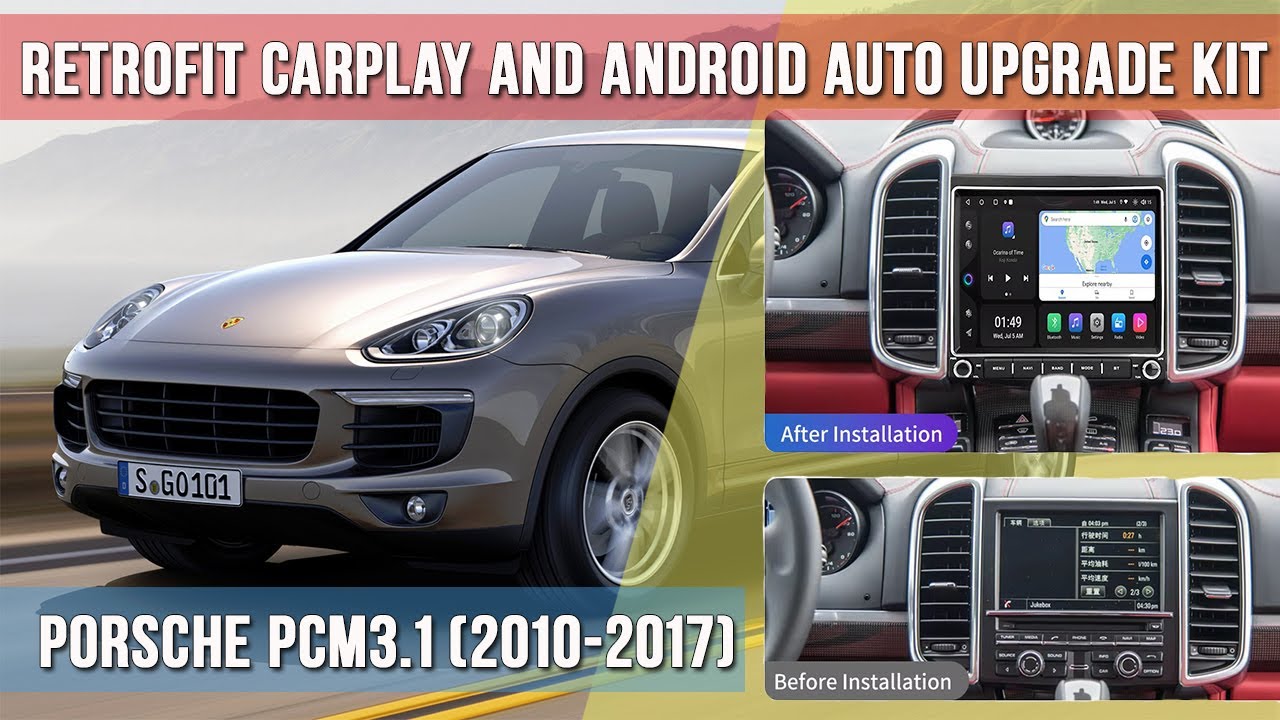 THE ONLY MOST CARPLAY INTERFACE FOR PORSCHE PCM3.1 IN THE WORLD