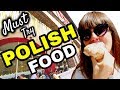 DELICIOUS Polish Street FOOD + Poland FOOD TOUR - Polska Travel Vlog 2019 - PL