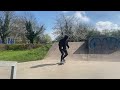 fakie kickflip on the bank