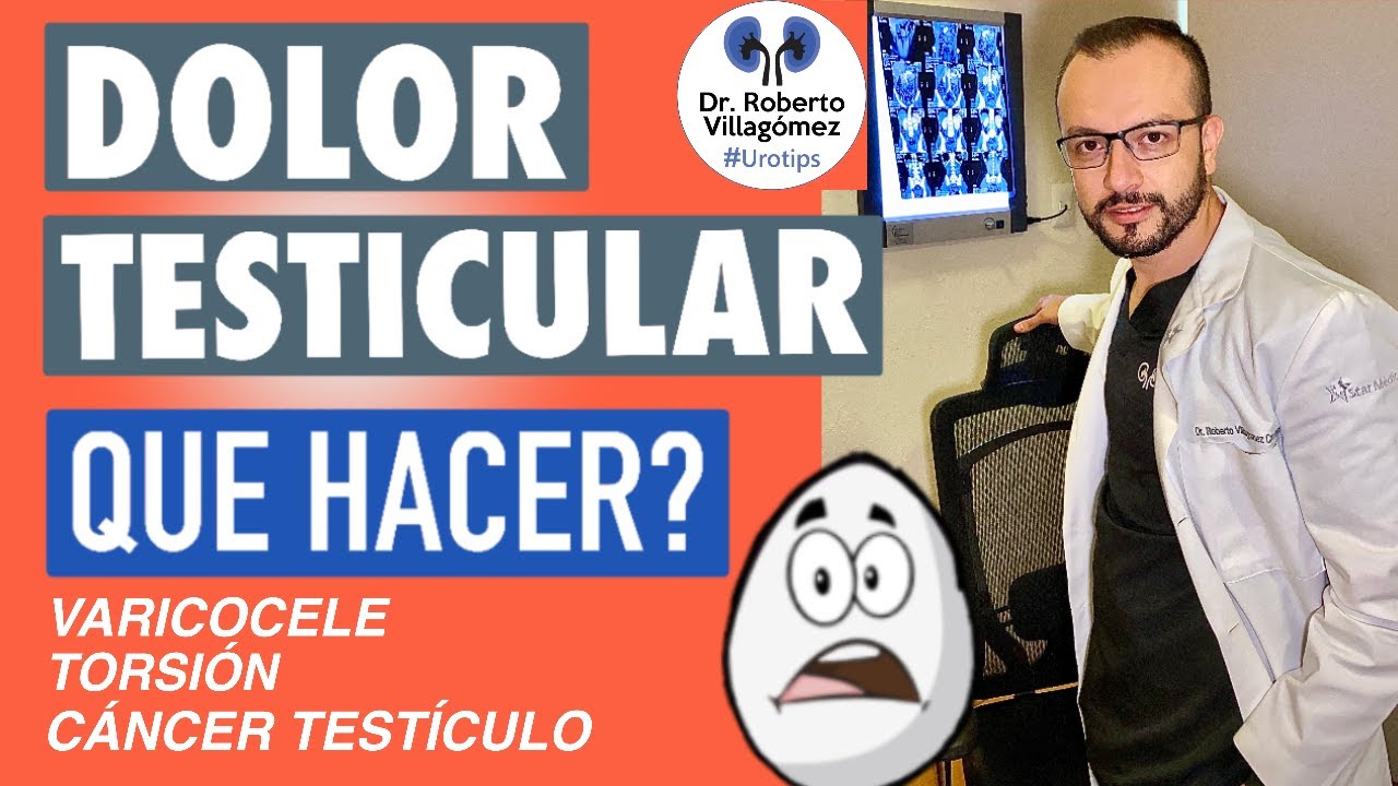 Como me quito el DOLOR | 5 Causas de DOLOR TESTICULAR | #urotips