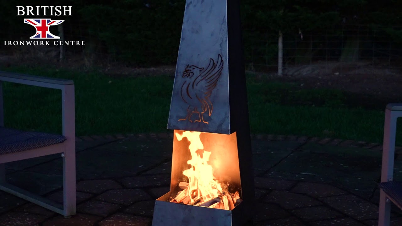 Liverpool fire pit product vid YouTube
