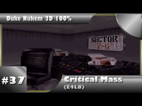 Duke Nukem 3D 100% Walkthrough: Critical Mass (E4L8) [All Secrets]