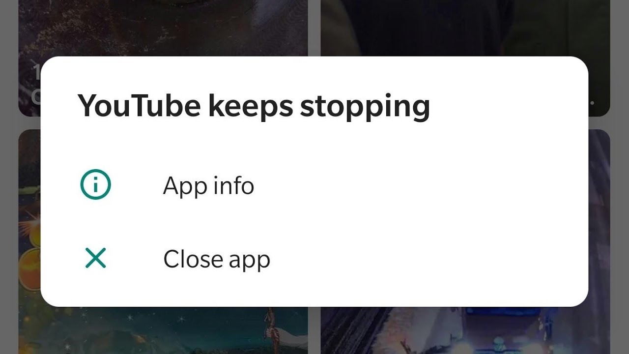 How to fix YouTube keeps stopping problem Android 2025 | YouTube keeps ...