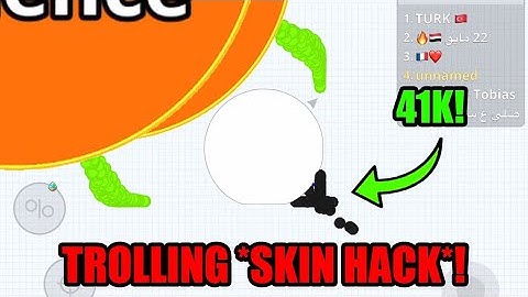 TROLLING MACRO HACKERS *AFK SKIN HACK*!! Agar.io Mobile - DESTROYING MACRO REVENGE - BEST OF AGARIO!