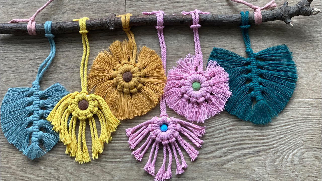 Easy Macrame for Beginners | DIY Crafts: Macrame for Kids | Macrame ...