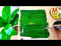 How to make artificial beautiful leaf plant for home