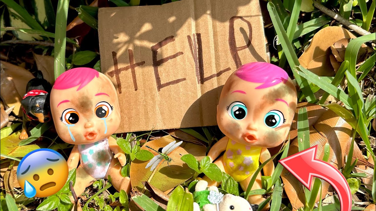 Cry baby Homeless dolls find a home 😥