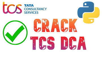 TCS DCA | Xplore DCA | Coding Questions | DCA TCS Digital Xplore Questions and Answers |Python