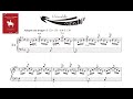 F.ブルグミュラー《25の練習曲》第24番「つばめ」 【楽譜動画】
