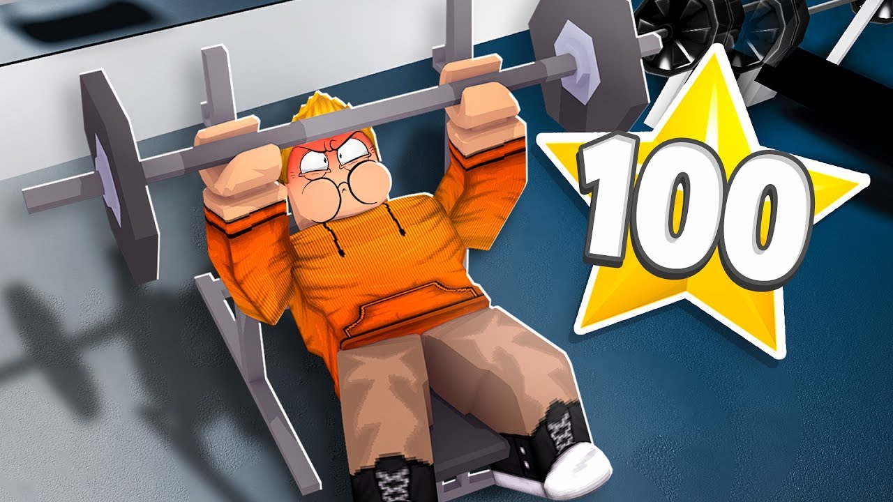 Getting Level 100 Only Using Weights In Mad City Youtube - gym of pain biggest update roblox