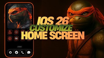 How to Customise your iPhone with iOS 26 | Home screen & Custom icons