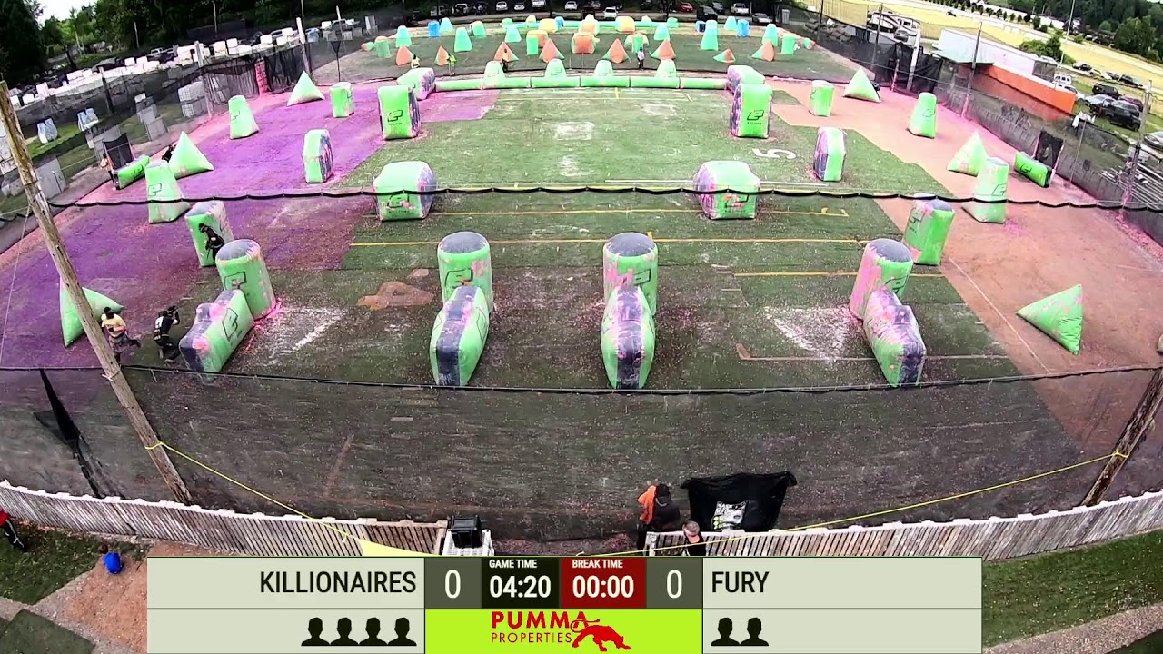 Ninjaball Event 4: Ninja Warriors D5 paintball.