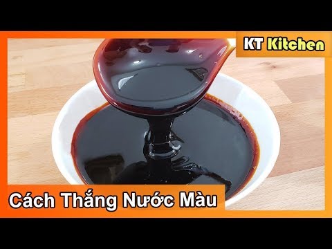 Làm Nước Màu Kho Thịt - Cách Thắng NƯỚC MÀU Không Bị Đắng- Không Bị Đông Cứng [KHO CÁ - KHO THỊT ] Caramel Sauce || KT Food