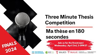 3MT| MT180 Competition Final 2024