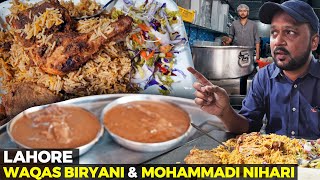 Famous Waqas Biryani, Nihari aur Kasoori Falooda in Lahore | Street Food of Pakistan