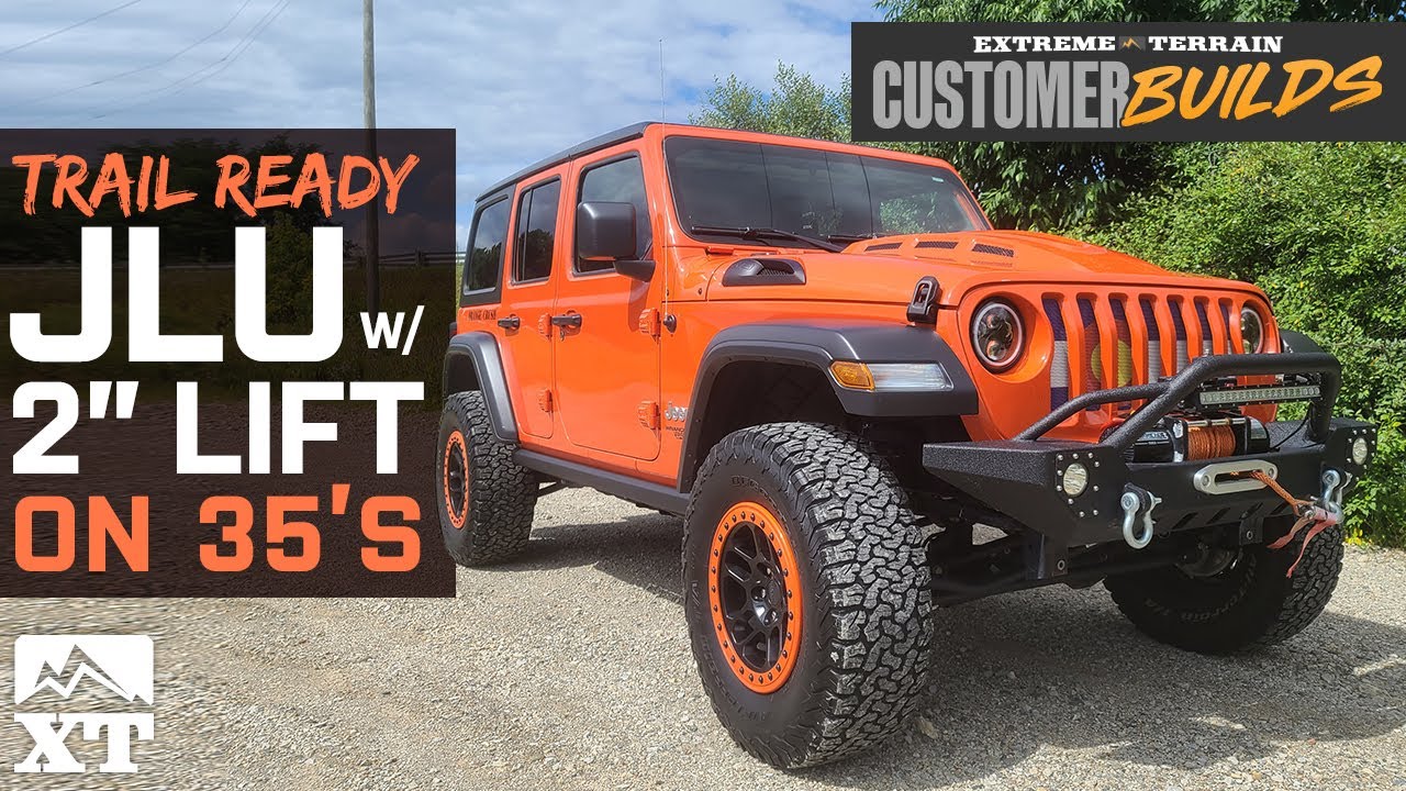 Trail Focused Jeep Wrangler JLU Build with 2