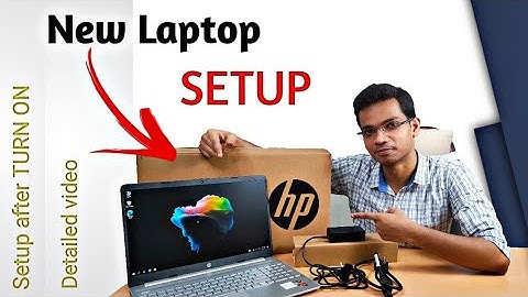 How to set up a new laptop? | Detailed video | HINDI