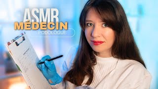 ASMR Roleplay 🩺 Médecin podologue - Examen complet